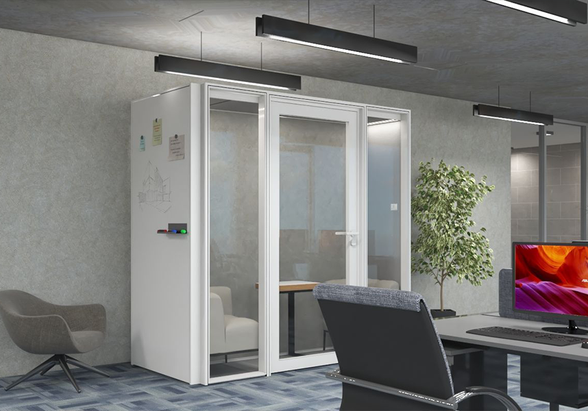 Creating Quiet Spaces in Offices with Alnopod: Acoustic Room and Focus Room Solutions